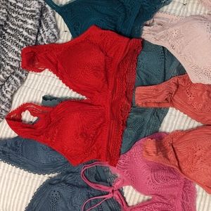 Maurices lace bralettes bundle of 7